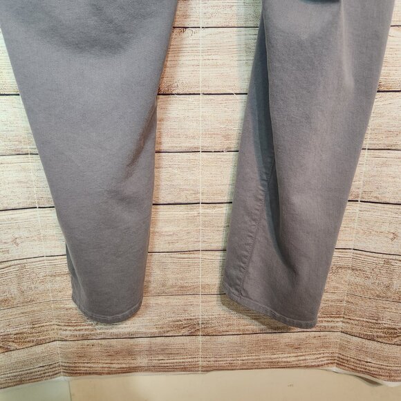 NYDJ Slim Straight Gray Jeans Curves 360 Side Ankle Slits Women's Size 26 NWT - Picture 15 of 16